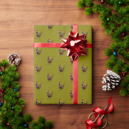Fasan auf Salbei-Weihnachtsgeschenk-Verpackungspap Geschenkpapier