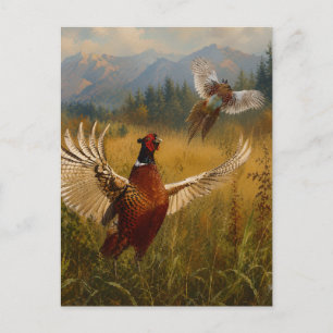 Fasan Forever – Wildlife-Kunst für die Jagd in der Postkarte