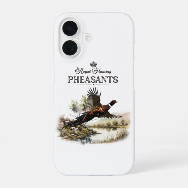 Fasan  iPhone 16 hülle (Rückseite)