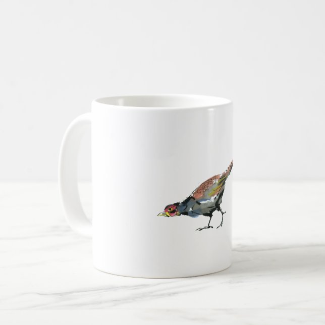 Fasan Kaffeetasse (Vorderseite Links)
