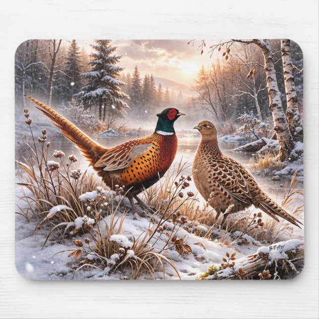 Fasan  mousepad (Vorne)