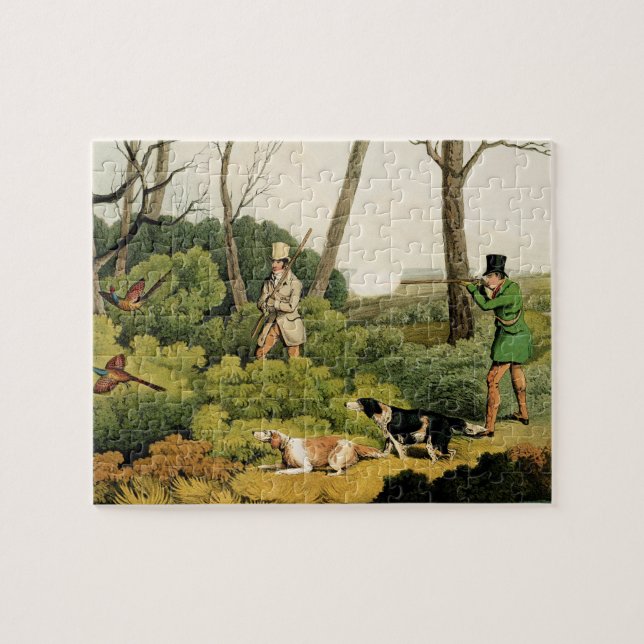 "Fasan-Schießen", Kneipe. durch Thomas McLean, Puzzle (Horizontal)