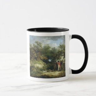 Fasan-Schießen (Öl auf Leinwand) 3 Tasse