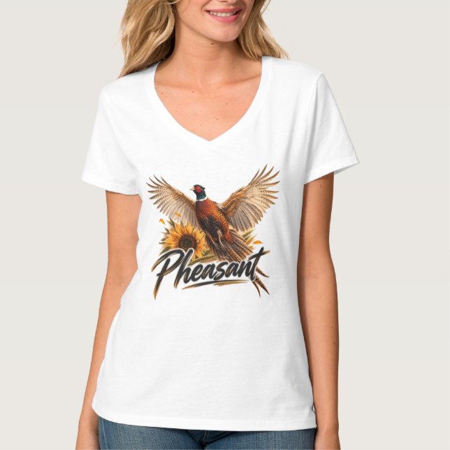 Fasan  T-Shirt (Vorderseite)