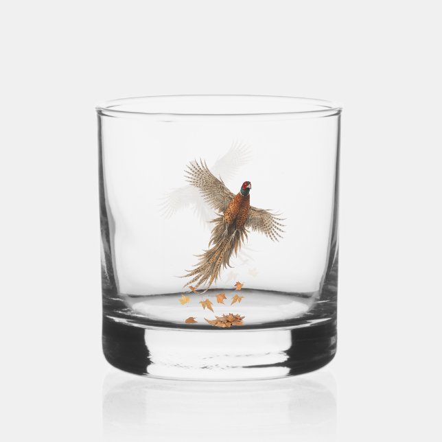 Fasan  whiskyglas (Vorderseite)