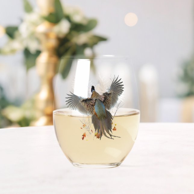 Fasane für immer weinglas ohne stiel (Insitu (Hochzeit))