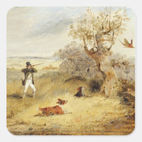 Fasane Schießerei (Öl auf Leinwand) 2
