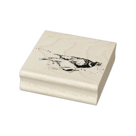 Fasane von Hevener Gummistempel