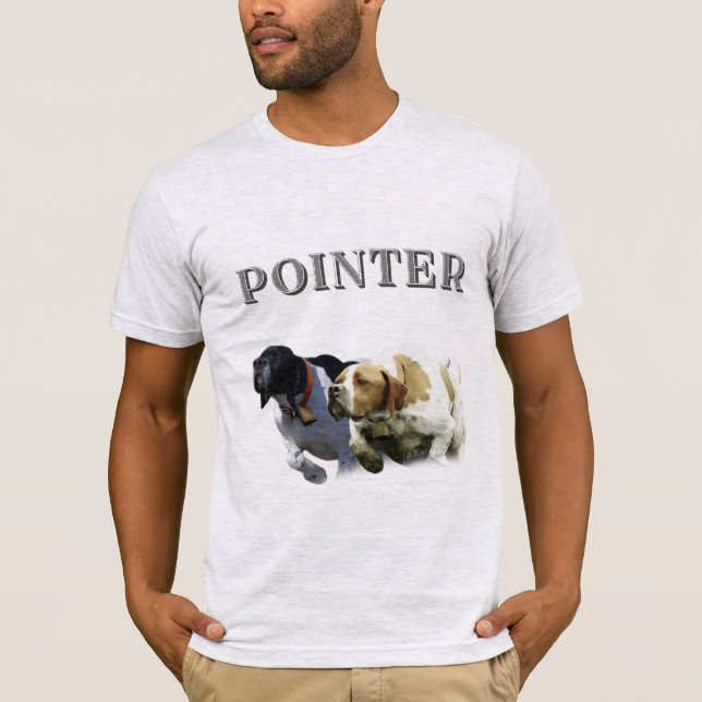 Fasanenjagd mit Zeigern, Art T - Shirt (Vorderseite)
