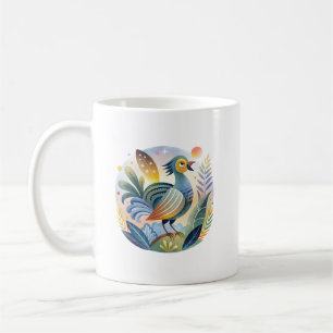 Fasanenvogel-Illustration Wildlife- & Naturkunst Kaffeetasse
