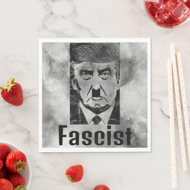 Faschist Trump Paper Napkin Serviette (Beispiel)