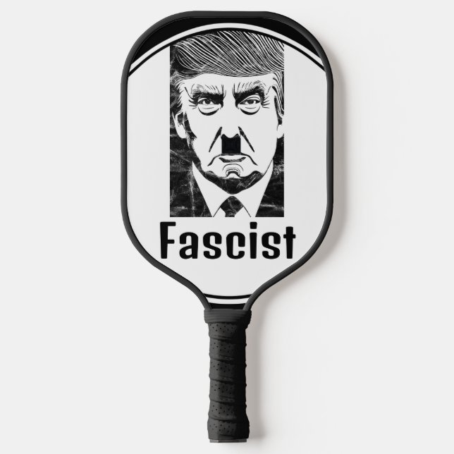 Faschist Trump Pickleball Paddle (Vorderseite)