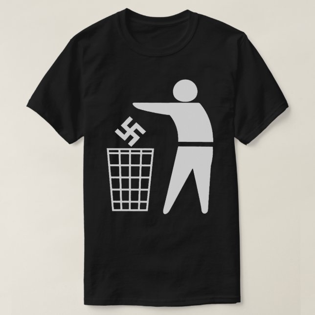 Faschisten ausschließen T-Shirt (Design vorne)