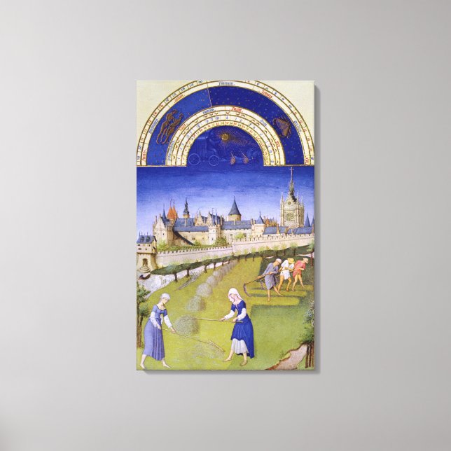 Fascimile von Juni: Hejmaking Leinwanddruck (Vorderseite)