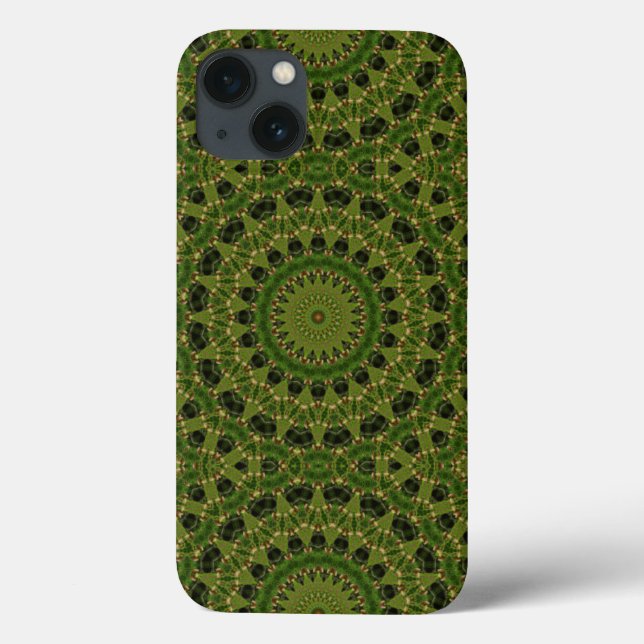 Fascination mushroom kaleidoscope Case-Mate iPhone hülle (Rückseite)
