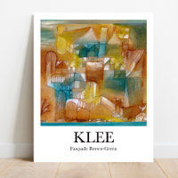 Fasçsade Brown-Green von Paul Klee