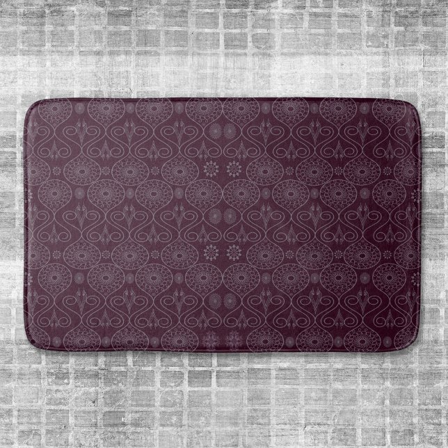 Faserweine, gemusterte Octopus-Samen Badematte (Von Creator hochgeladen)