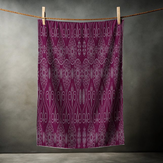 Faserweine, gemusterte Octopus-Samen Strandtuch (Von Creator hochgeladen)