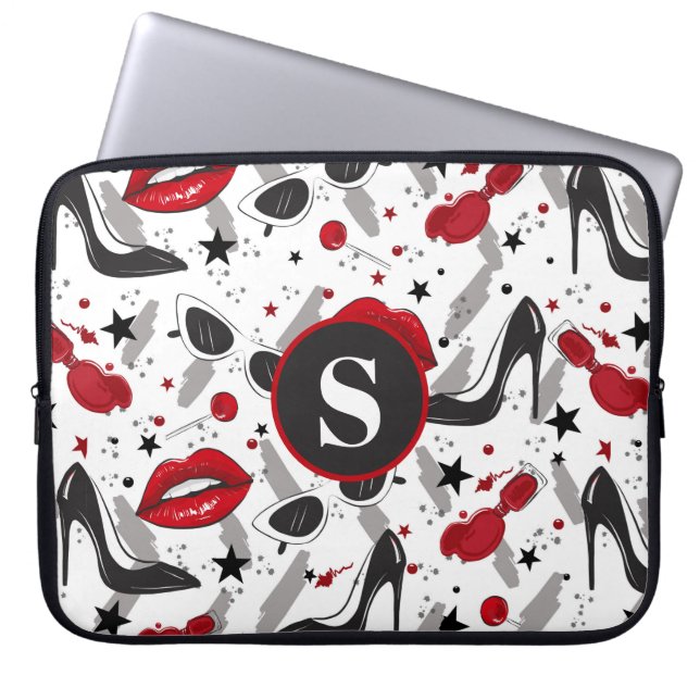 Fashion Beauty Laptop Sleeve (Vorderseite)