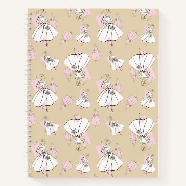 Fashion Bride Neutral Group Multinotebook Notizbuch (Vorderseite)