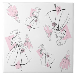 Fashion Bride Pink Group Multitile Fliese