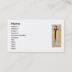 Fashion Business Card Visitenkarte
