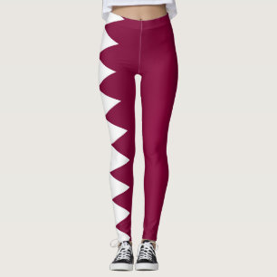 Fashion der coolen Katar-Flagge Leggings