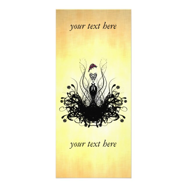 Fashion Diva Rack Card Werbekarte (Vorne)