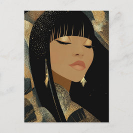 FASHION-ESQE Nr. 5 Feiertagspostkarte