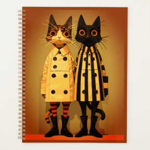 Fashion Felines - Quirky Cat Coats & Boots Planer