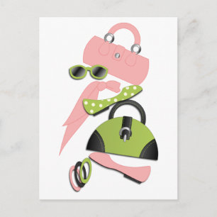 Fashion Finds Postkarte