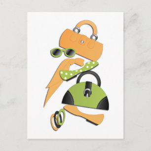 Fashion Finds Postkarte
