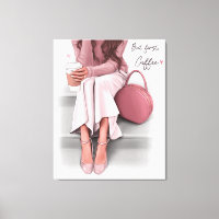 Fashion Girl, aber erster Kaffee