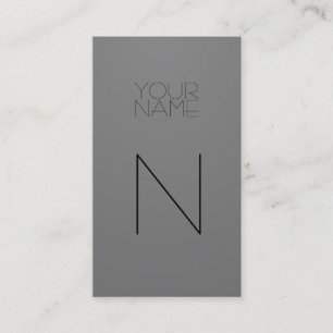 Fashion Gray Visitenkarte