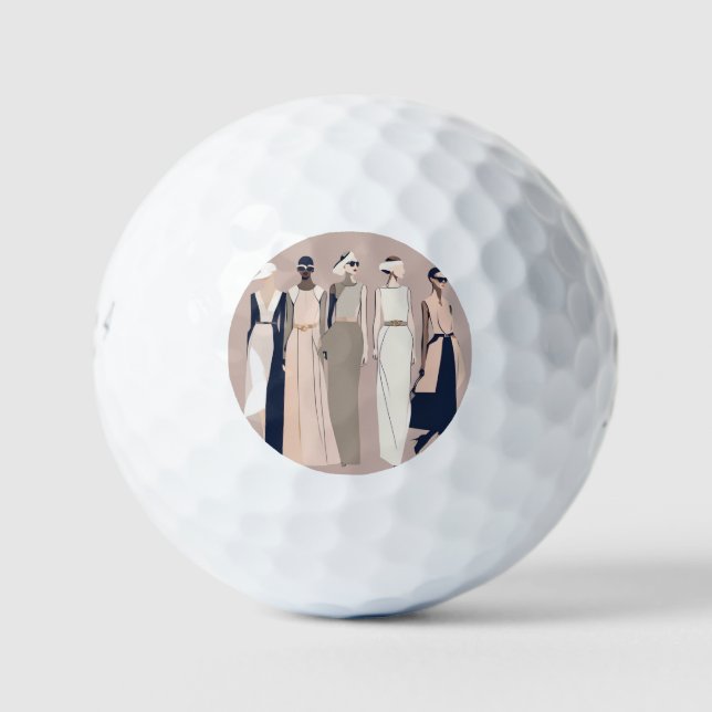 Fashion Icon Golf Ball (Vorderseite)