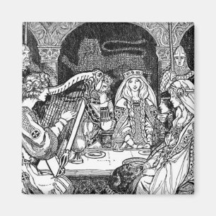 Fashion Middle Ages Magnet