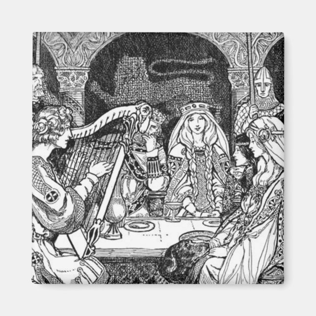 Fashion Middle Ages Magnet (Vorne)