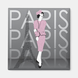 Fashion Paris Magnet