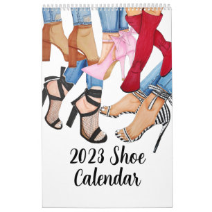 Fashion Shoe Calendar 2023 Kalender