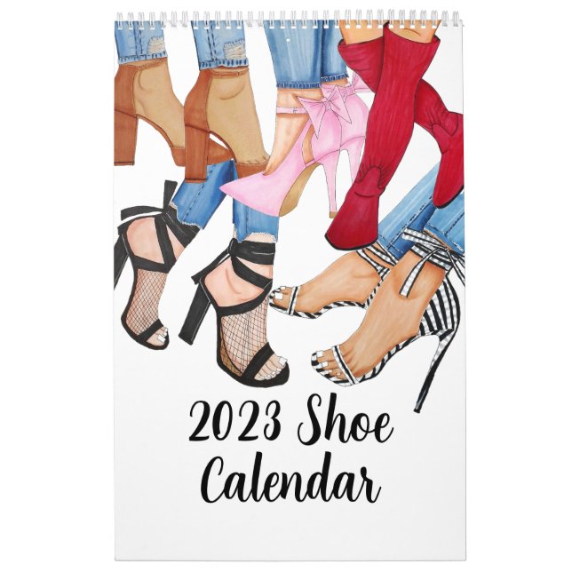 Fashion Shoe Calendar 2023 Kalender (Titelbild)