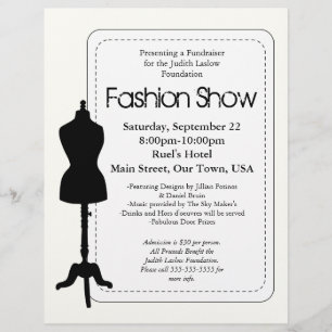 Fashion Show Flyer