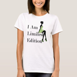 Fashion Silhouette I Am Limited Edition Zitat T-Shirt