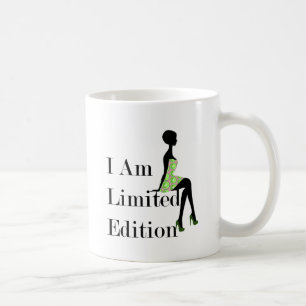 Fashion Silhouette I Am Limited Edition Zitat Tasse