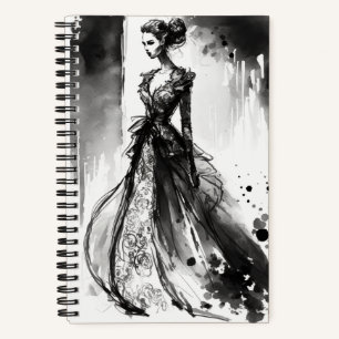 Fashion Sketch Notizbuch