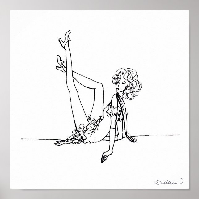 Fashion Sketch Poster (Vorne)