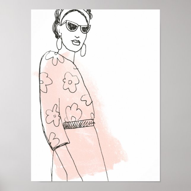 Fashion Sketch Poster (Vorne)