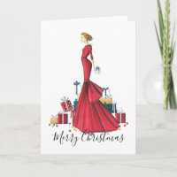 Fashion Sketched Christmas " A Christmas Story"