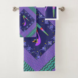 FASHION SPIKE HÖHE BADHANDTUCH SET