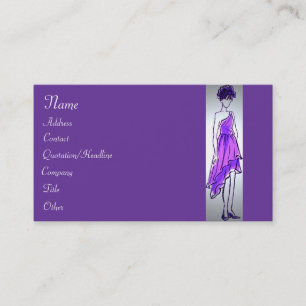 Fashion Style Business Card Visitenkarte