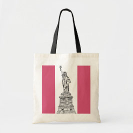 Fashion Themed Statue of Liberty Tote Bag Tragetasche